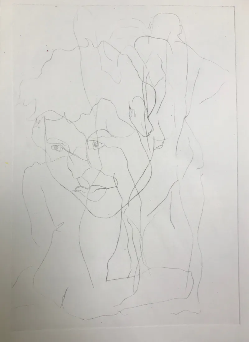 Le Corps — dessin de Valérie Billet