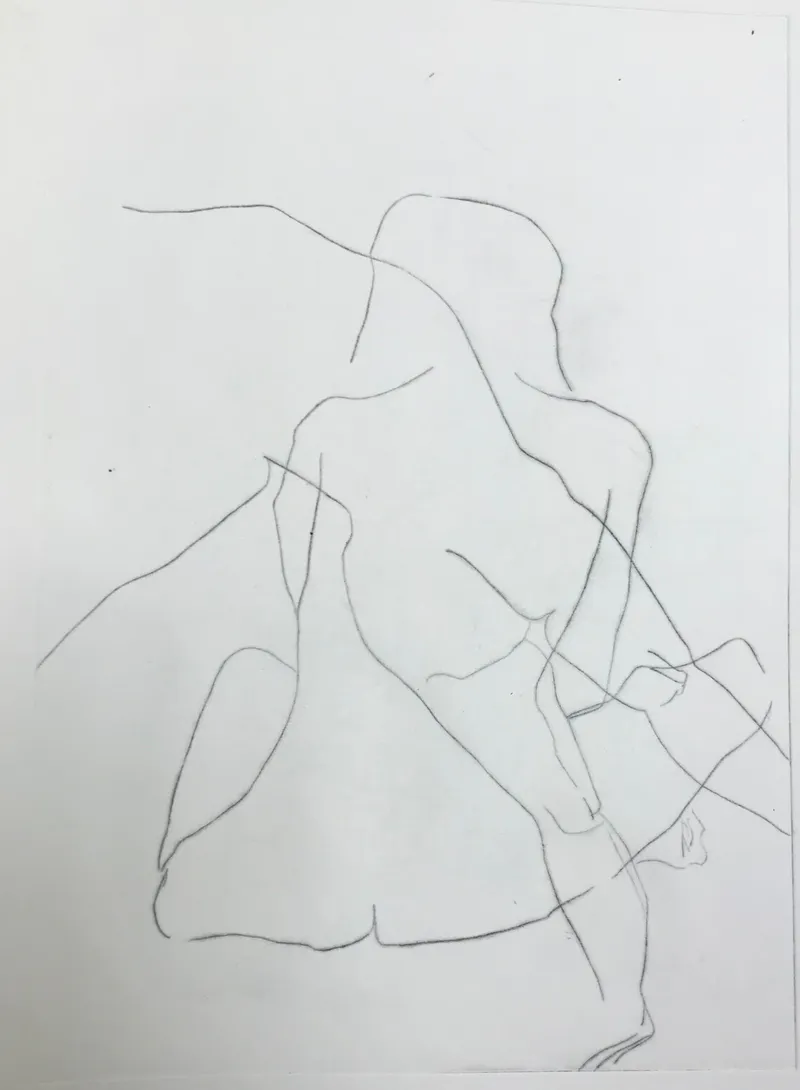 Le Corps — dessin de Valérie Billet