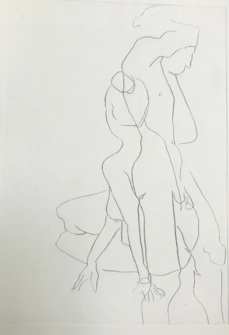 Le Corps — dessin de Valérie Billet