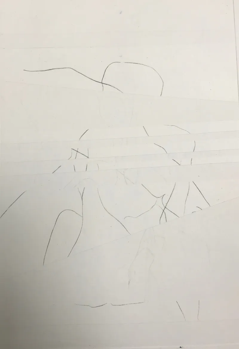 Le Corps — dessin de Valérie Billet
