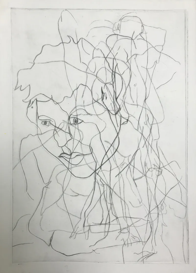 Le Corps — dessin de Valérie Billet