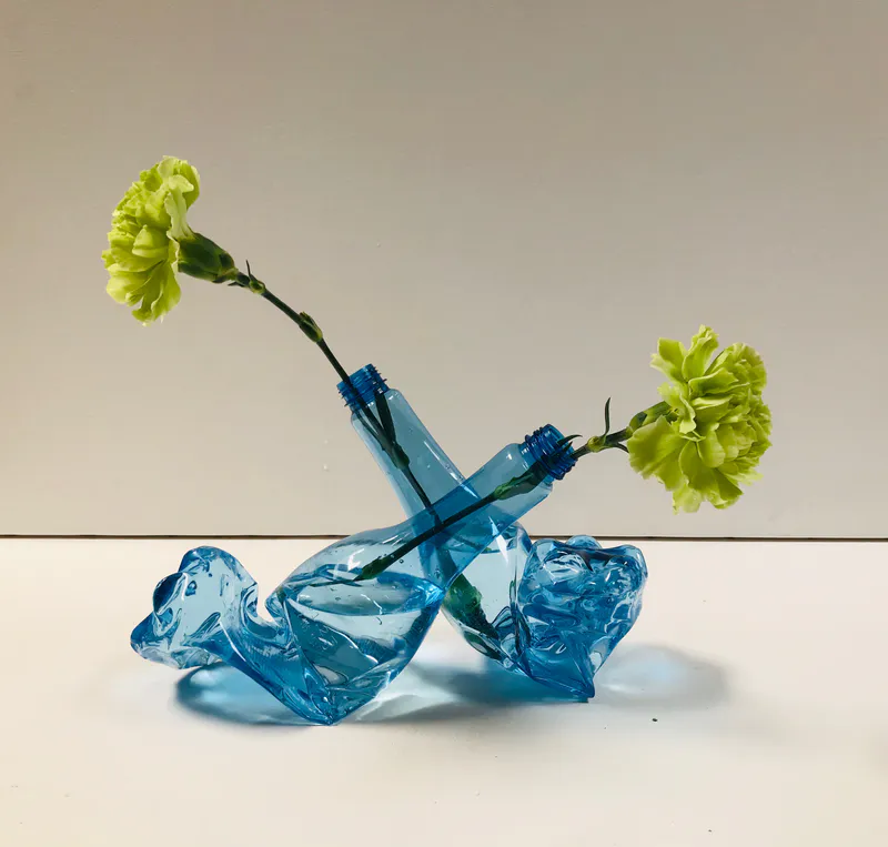 Les Bouteilles — sculpture de Valérie Billet