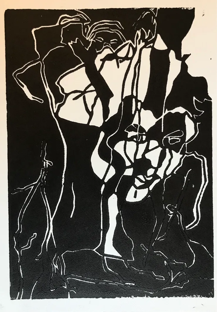 Le Corps — dessin de Valérie Billet