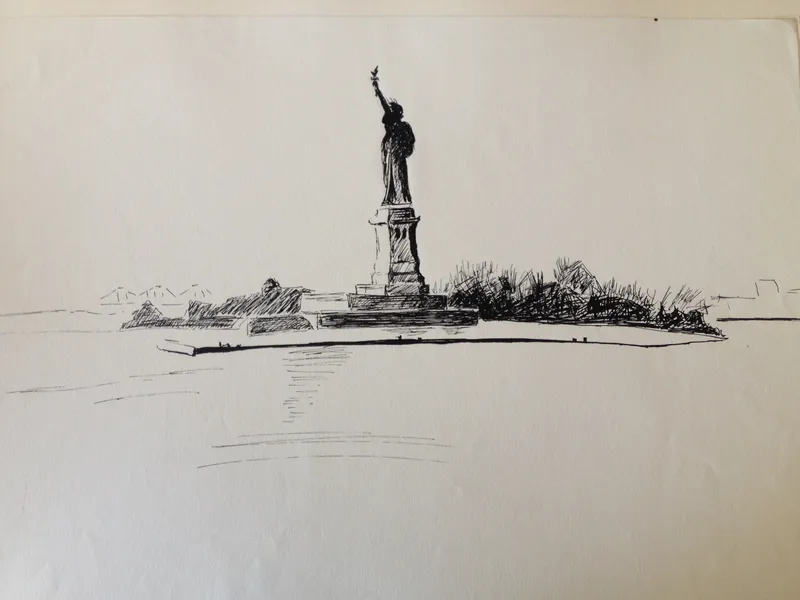 New York — dessin de Valérie Billet
